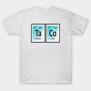 Taco | Periodic Table of Elements T-Shirt